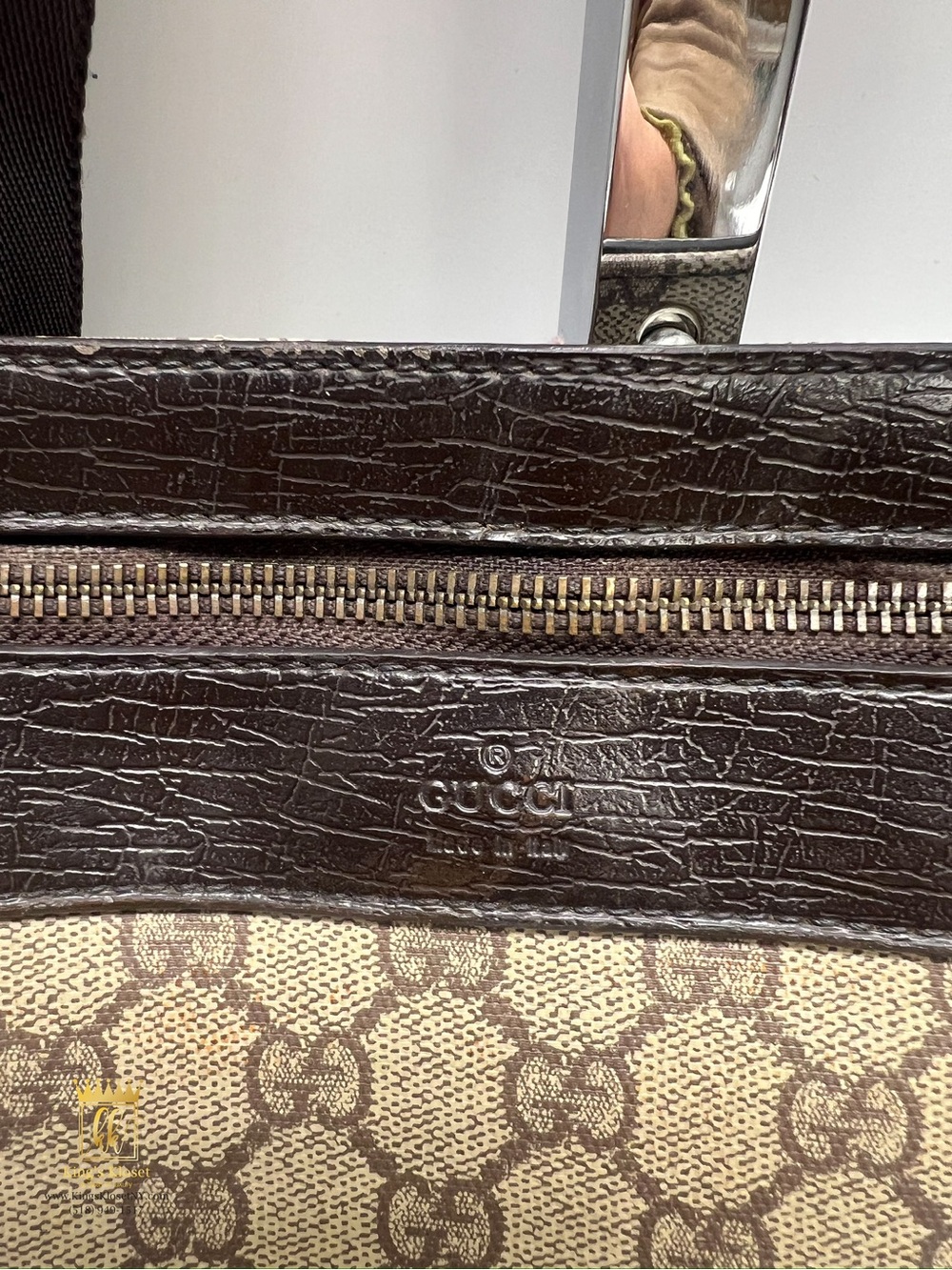 Long gucci pvc tote bag - Picture 3 of 14